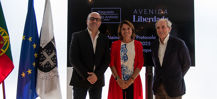 Cerimónia de assinatura de Protocolo com a Associação Avenida
