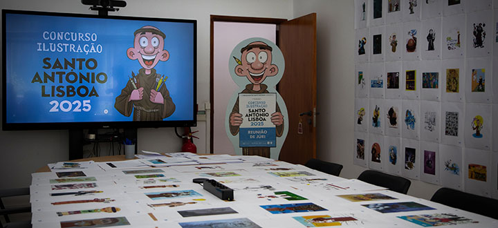 Reunião de Júri do Concurso de Ilustração Santo António 2025 