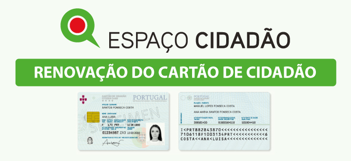 Espaço cidadão cartão cidadão