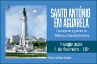 Santo António em Aguarela