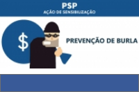 Ação de sensibilização para prevenção de Burlas