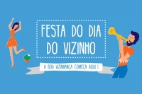 Festa do Dia dos Vizinhos no Jardim das Amoreiras