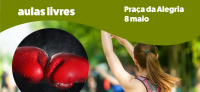 Aulas Livres de Dança e Boxe