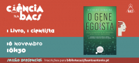 1 livro,1 cientista - "O Gene Egoísta"