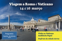 Santo António vai a Roma e Vaticano