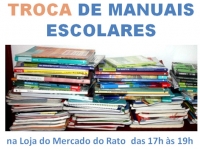 TROCA DE MANUAIS ESCOLARES