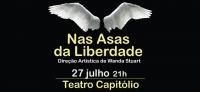 "Nas asas da liberdade"